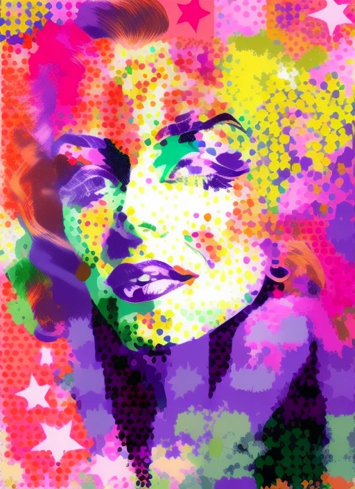 Marelynscreen print, fantasy pop art, avant garde pop art, Violeta Polsangi pop art, pop art painting, Colored movie art, popart, uma pintura pop art, vector art style, em estilo de pop - arte, pop - art, pop-art, pop - art style, estilo pop art, pop art, marelyn Monroe, Retrato de Marelyn Monroe change farbe von original 