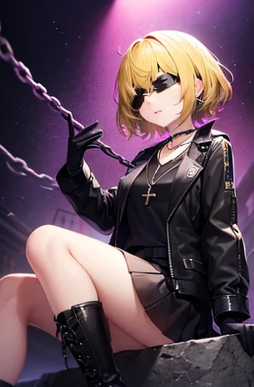 black blindfolds 