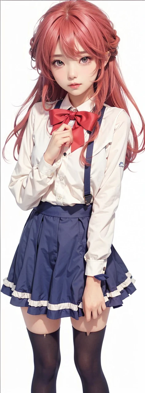 1girl, nagisa, hair, realistic