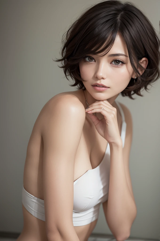 One with short hair called Pamela