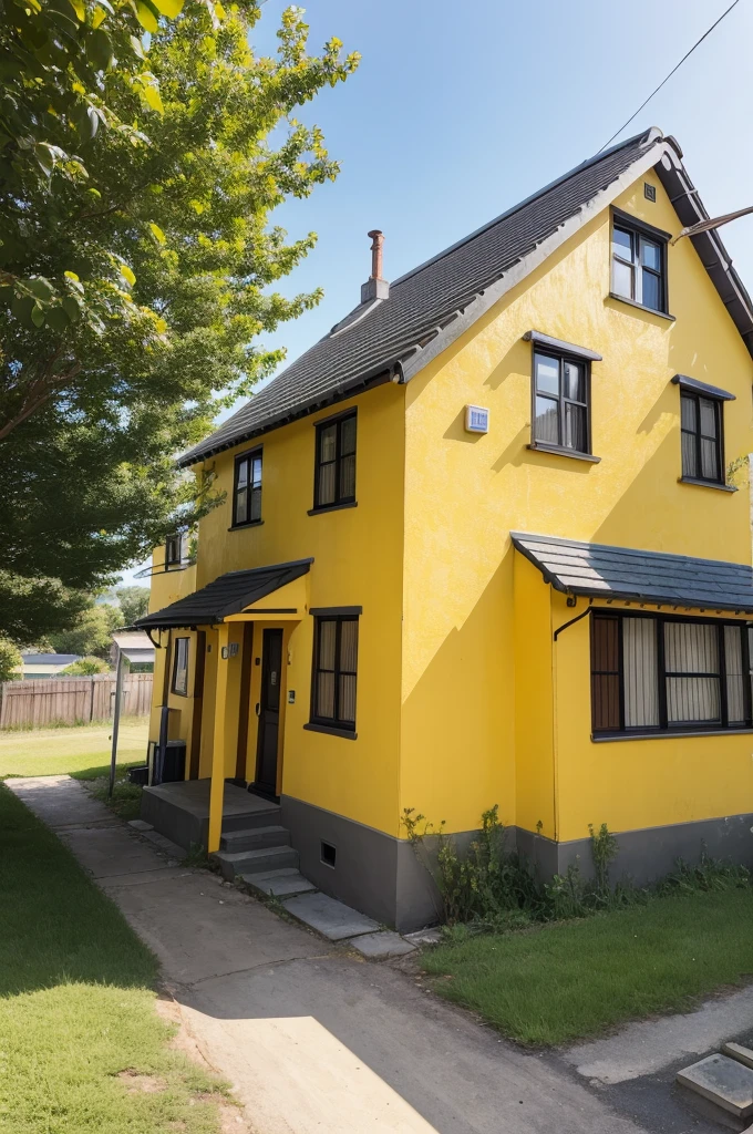 Yellow house