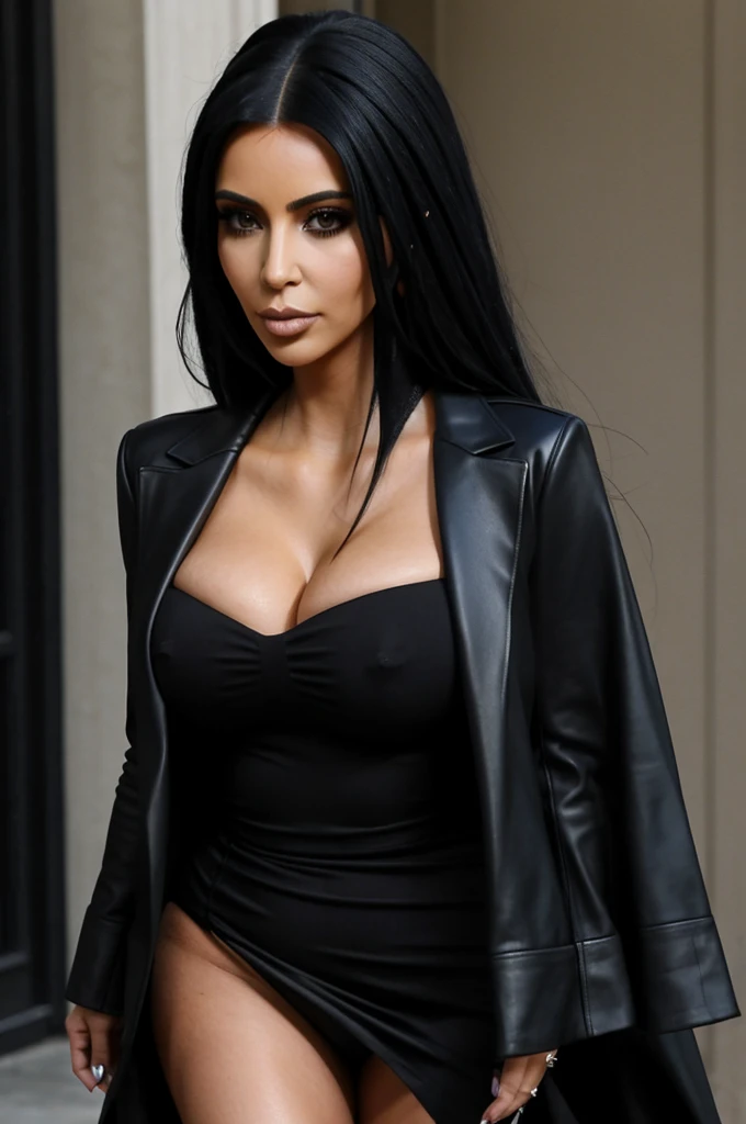 Goth Kim Kardashian 