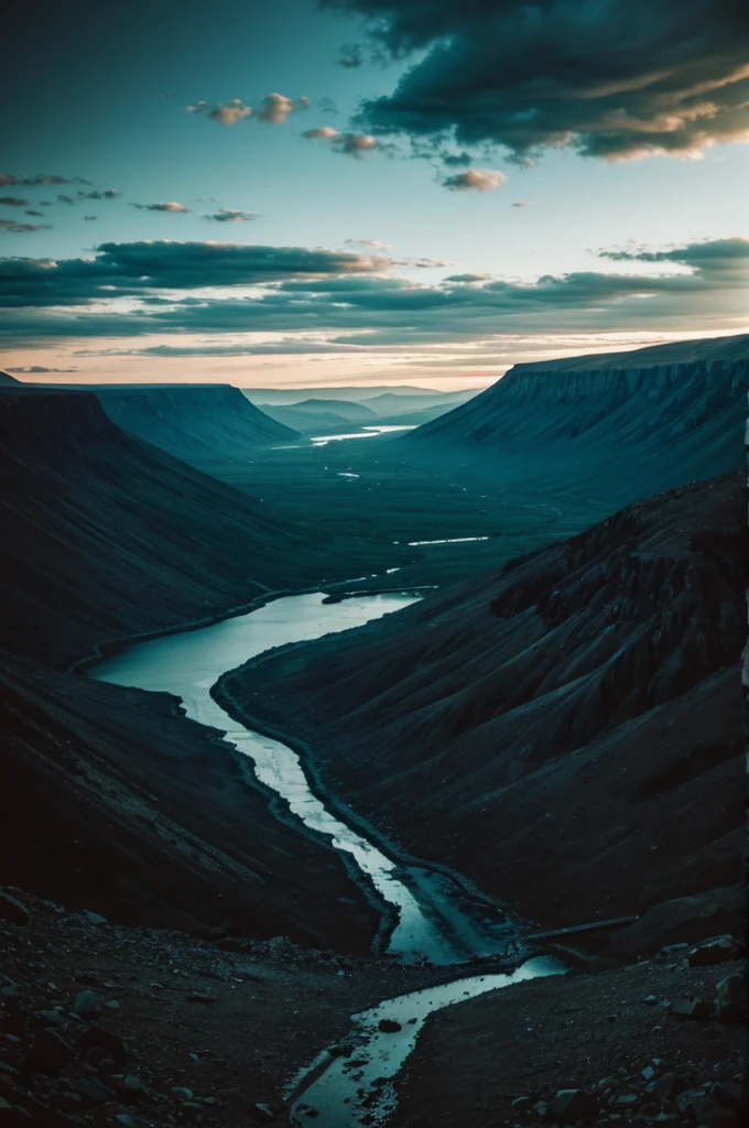 dark landscape