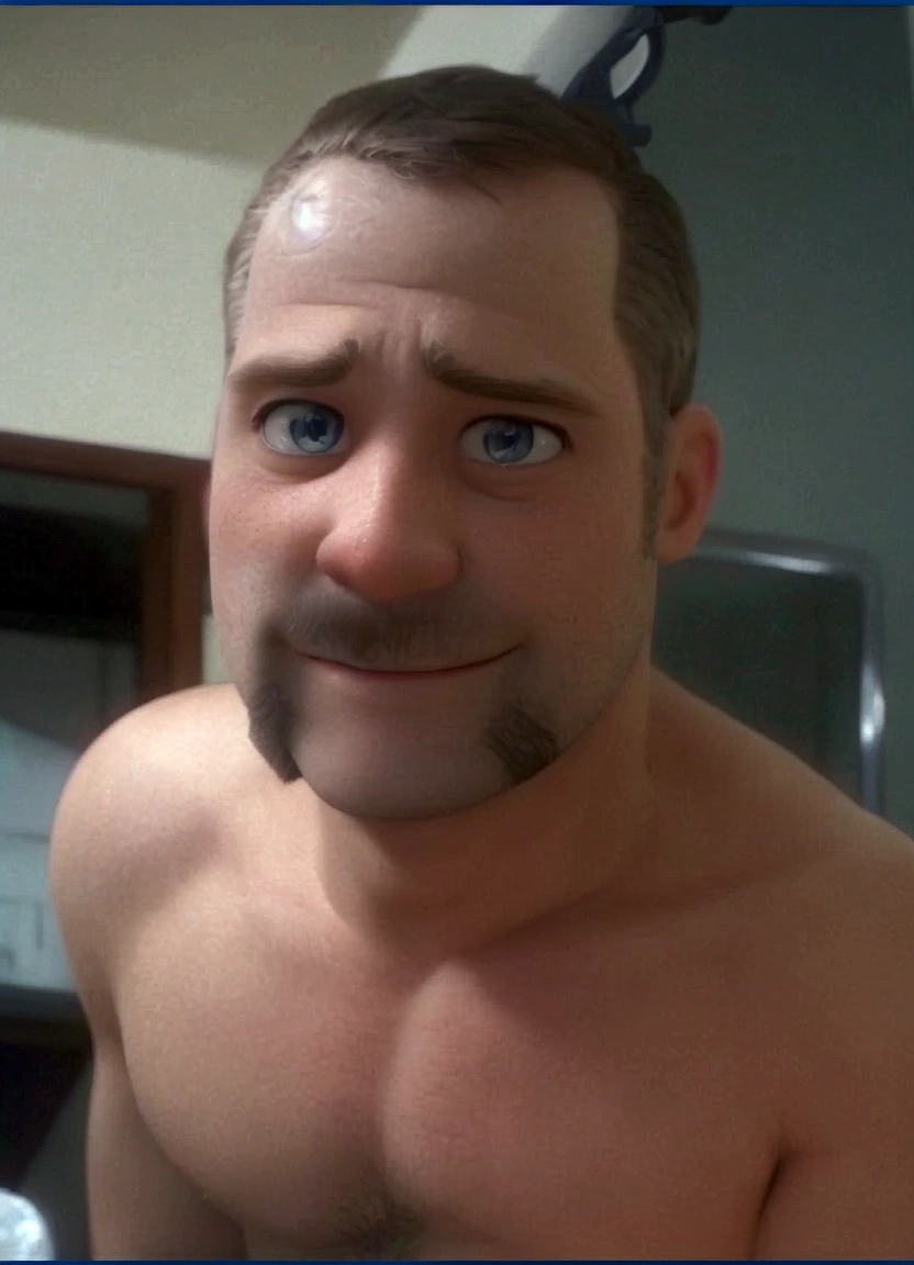 white male,disney pixar style, high qualiy, best qualityer