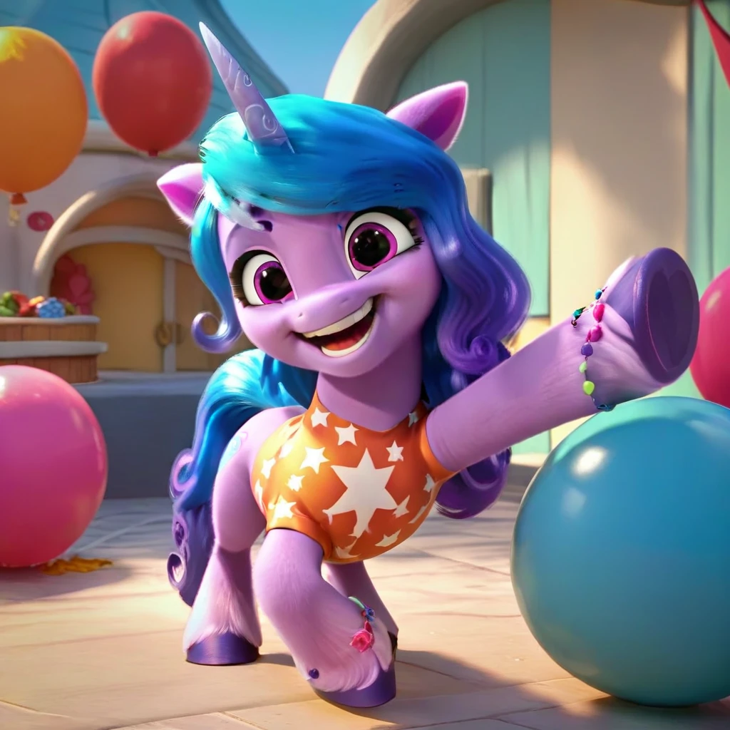 score_9, score_8_up, score_7_up, score_6_up, score_5_up, score_4_up, 
female, Izzy Moonbow, solo, looner, nonpop, balloon nonpop, detailed background, party, selfie, fanservice, plot, balloon fetish, balloon support, 3d, hd, 4k, solo,
safe, rating safe,
spread legs, plot, blowing up balloons, balloon blowing, wide hips, arched back, overinflated balloon, tight balloon, necked balloon, translucent balloon, white star print on balloon, balloon inflation, bouncing, squeaking, noisy, loud,
My Little Pony: Make Your Mark, My Little Pony: A New Generation, cinematic, dynamic angle, depth of field, bloom, subsurface scattering