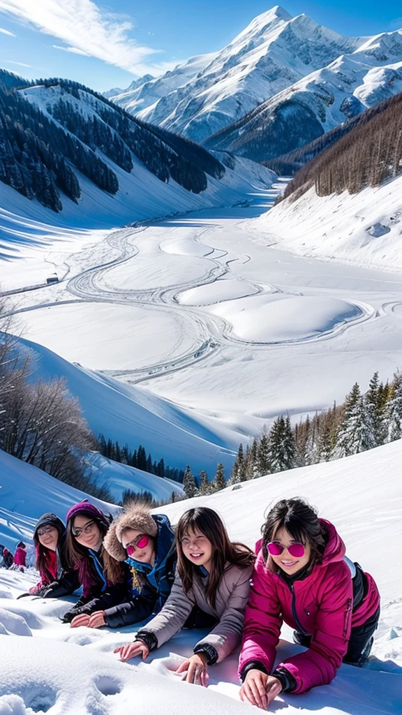 Snow Mountain、Real Beauty、Chest opening、2People Girls、Leaning forward
