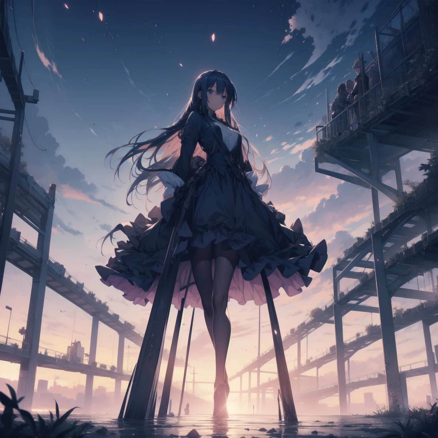 ultra-absurdres-Top quality by artist God, ultra-detailed, high resolution, anime moe artstyle, best anime 8k konachan wallpaper, pixiv contest winner, pool:2810, perfect anatomy,break, 1girl, (Detailed Lighting), (Detailed background),outdoors. break,super detailed skin, Best cinematic lighting powered by famous artist, 8k,beauty illustration,photoshop_(medium),very aesthetic,break,((artist:toosaka_asagi )), artist:clamp ,artist:carnelian ,artist:kantoku ,