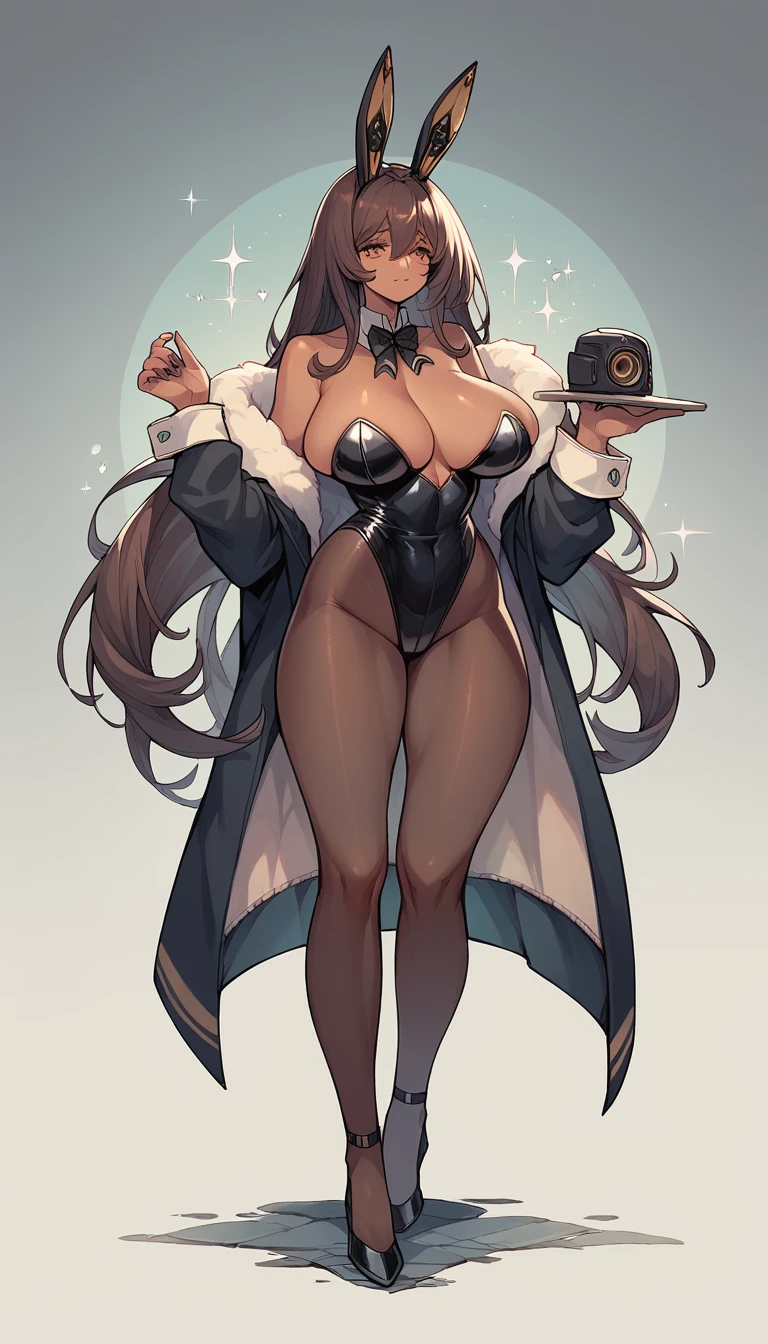 Noir (nod) black bunny big breasts and full body