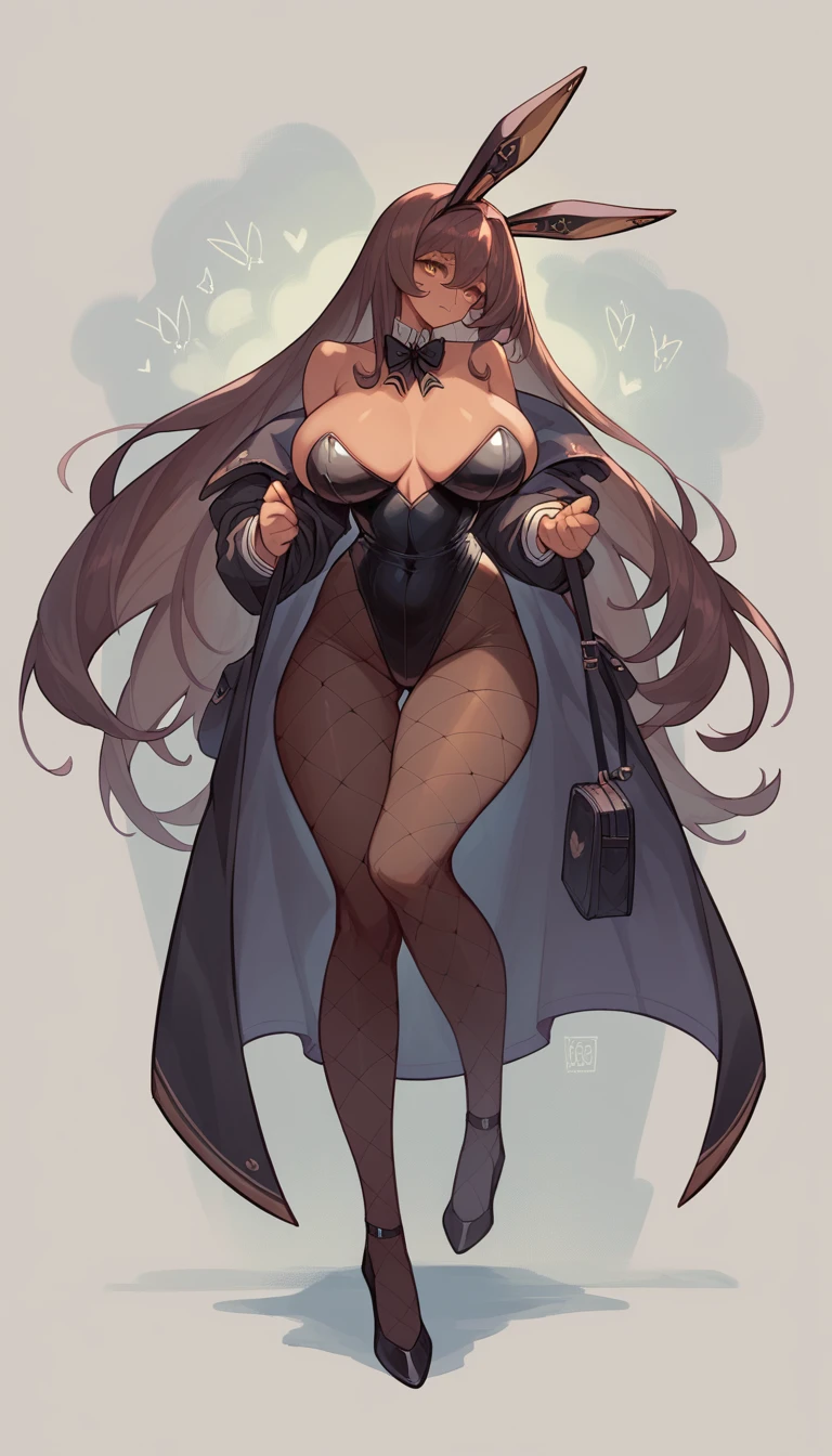  Noir (nod) black bunny big breasts and full body 