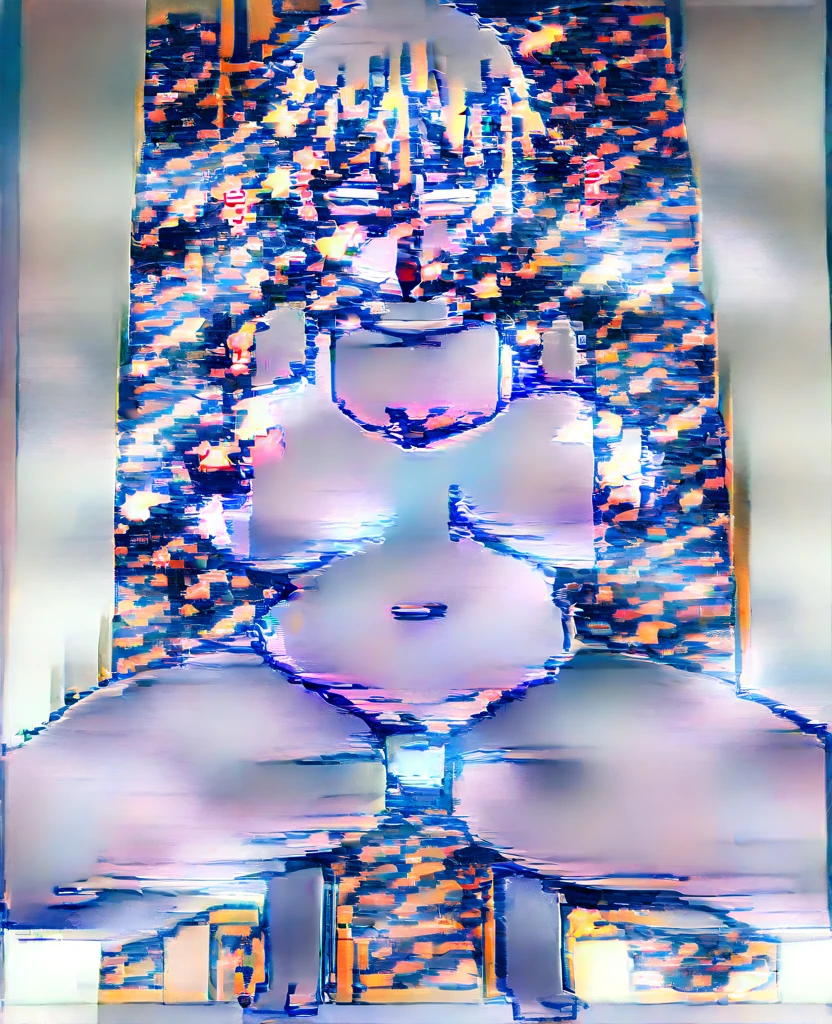 （One girl）、((short hair))、((Blonde))、（Sato Air）、((boyish))、gigantic breasts、(plump)、(Big thighs)、green eyes、White bikini、White sleeveless、Princess Knight、((hairs between eyes))、((thigh-high socks thighhighs))、(long gloves)、[ahegao]、((see-through))、Erotic squatting、breast milk