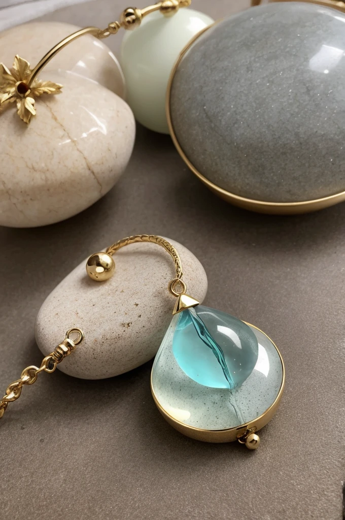 Genuine、Natural stone pendulum、beautiful
