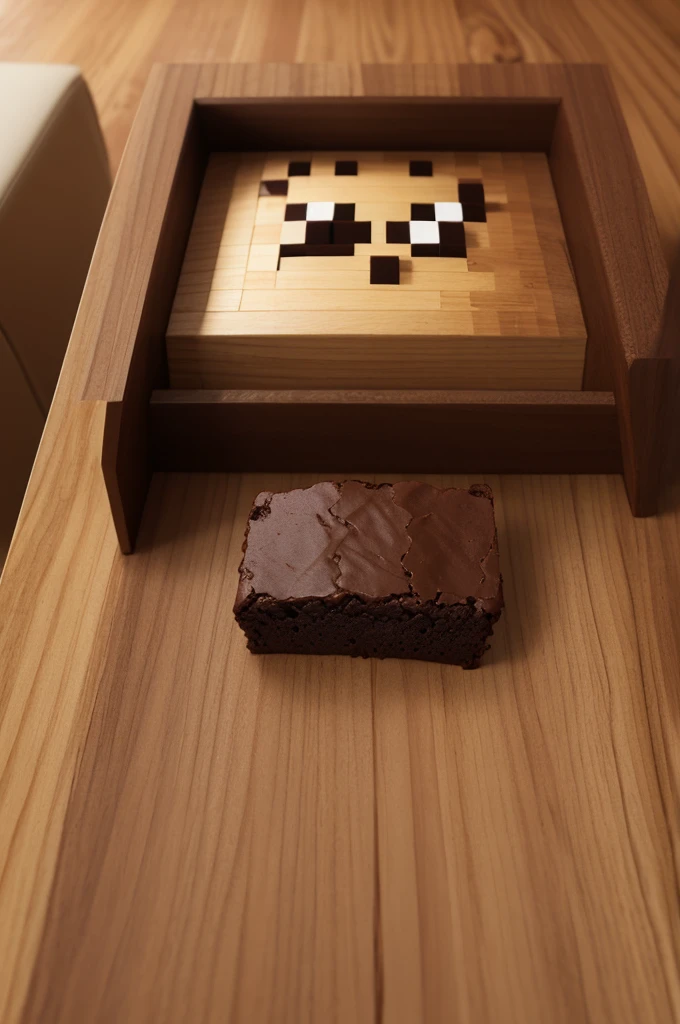 Brownie 3d pixel