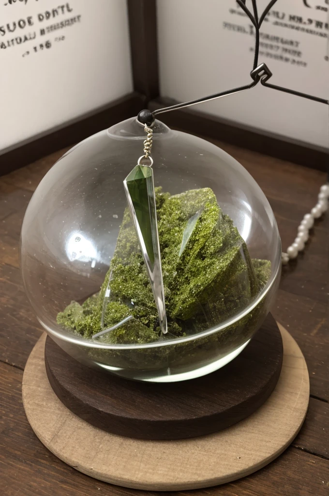 Genuine、Moldavite pendulum、beautiful