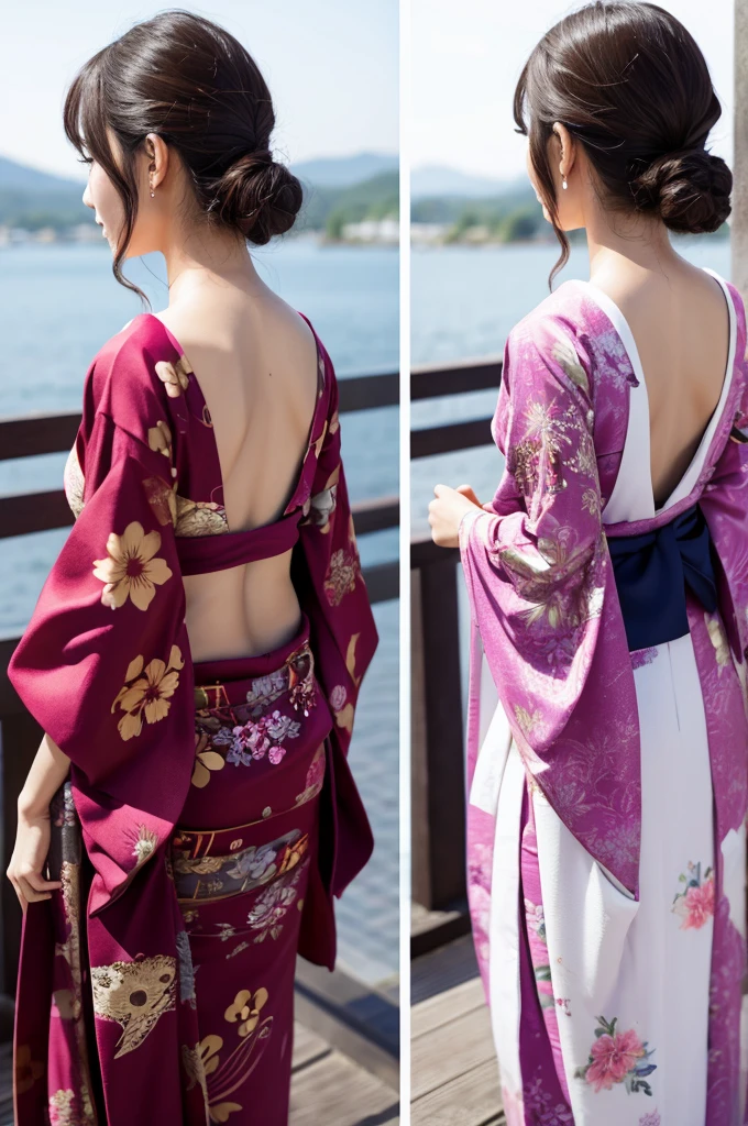 Japanese women、Back view、Highest quality