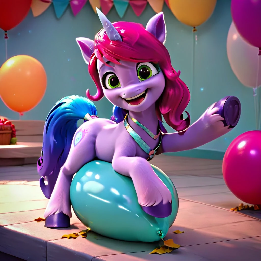 score_9, score_8_up, score_7_up, score_6_up, score_5_up, score_4_up,
female, Izzy Moonbow, solo, looner, nonpop, balloon nonpop, detailed background, party, selfie, fanservice, plot, balloon fetish, balloon support, 3d, hd, 4k, solo,
safe, rating safe,
spread legs, plot, blowing up balloons, balloon blowing, wide hips, arched back, overinflated balloon, tight balloon, necked balloon, translucent balloon, white star print on balloon, balloon inflation, bouncing, squeaking, noisy, loud,
My Little Pony: Make Your Mark, My Little Pony: A New Generation, cinematic, dynamic angle, depth of field, bloom, subsurface scattering
