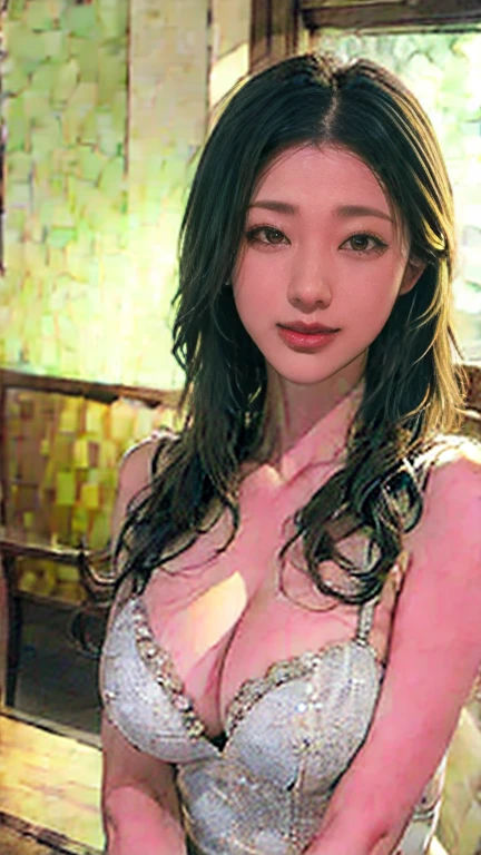 ((One young and beautiful girl: 1.4)),8K, Raw photo, Highest quality, Tabletop: 1.2), High-resolution RAW color photos, Professional photography, Cinematic Light, (Beautiful Face: 1.2), (Tabletop: 1.5), (Highest quality: 1.2), (smile: 1.2), ((Cleavage: 1.2)), (Beautiful ???????????:1.3), Shortcuts, lingerie, (????????? details), Spread your legs, joy, Close your mouth,