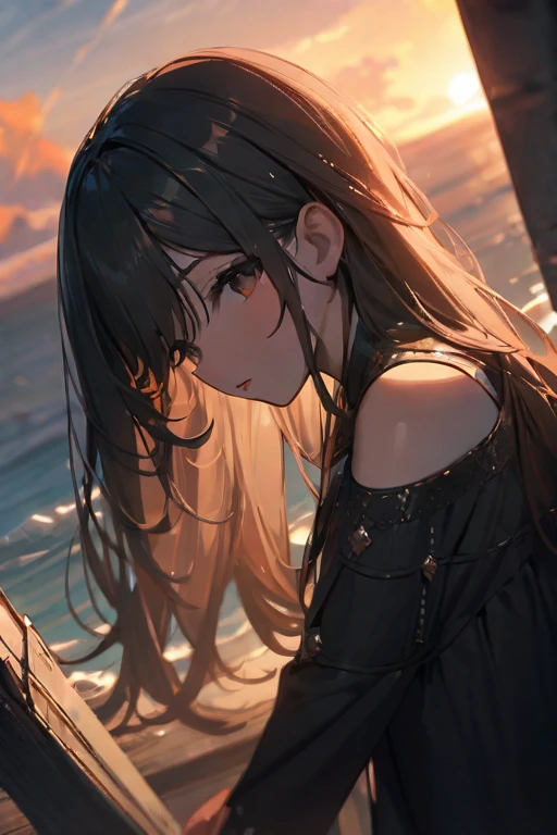 ((Best quality)), ((masterpiece)), (detailed), sunrise
