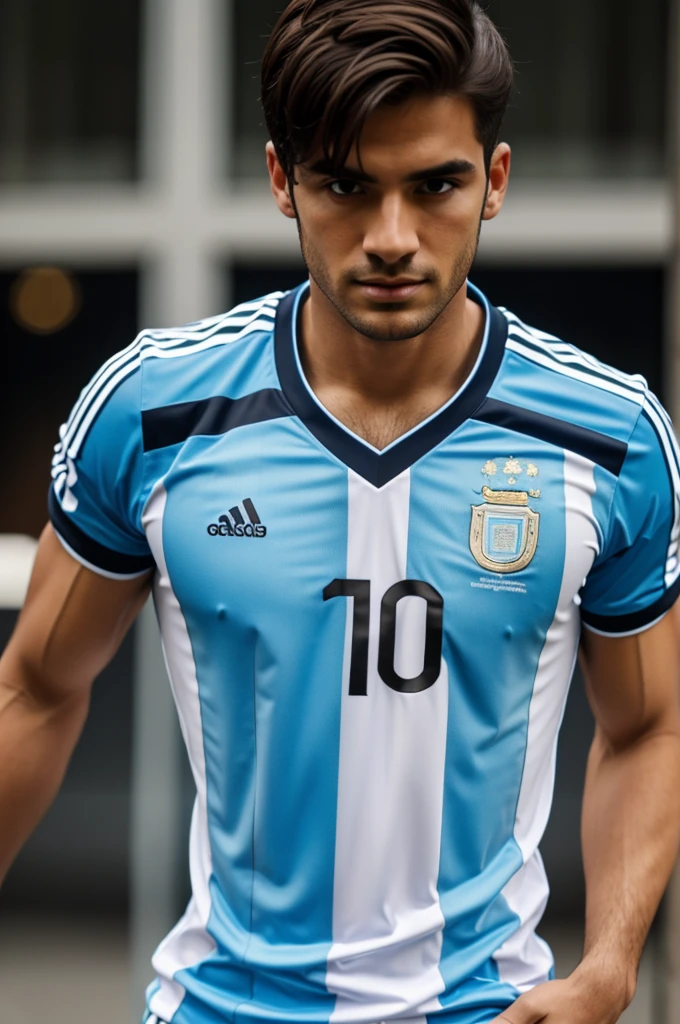 An Argentina shirt with the name Genesis