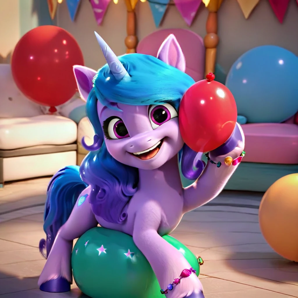 score_9, score_8_up, score_7_up, score_6_up, score_5_up, score_4_up,
female, Izzy Moonbow, solo, looner, nonpop, balloon nonpop, detailed background, party, selfie, fanservice, plot, balloon fetish, balloon support, 3d, hd, 4k, solo,
safe, rating safe,
spread legs, plot, blowing up balloons, balloon blowing, wide hips, arched back, overinflated balloon, tight balloon, necked balloon, translucent balloon, white star print on balloon, balloon inflation, bouncing, squeaking, noisy, loud,
My Little Pony: Make Your Mark, My Little Pony: A New Generation, cinematic, dynamic angle, depth of field, bloom, subsurface scattering
