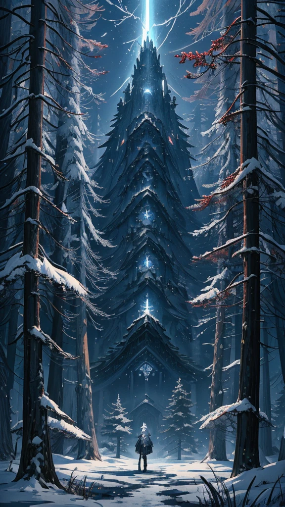 Anime girl with a sword in a snowy forest, Nightcore, Gothic Maiden Anime Girl, from East, Fate-like anime style/Stay Night, 2b, 2b ..., rimuru tempest, Gap Moe Yandere Grimdark, East character, Anime Art, East project, East, Spectacular anime style, Anime Wallpaper