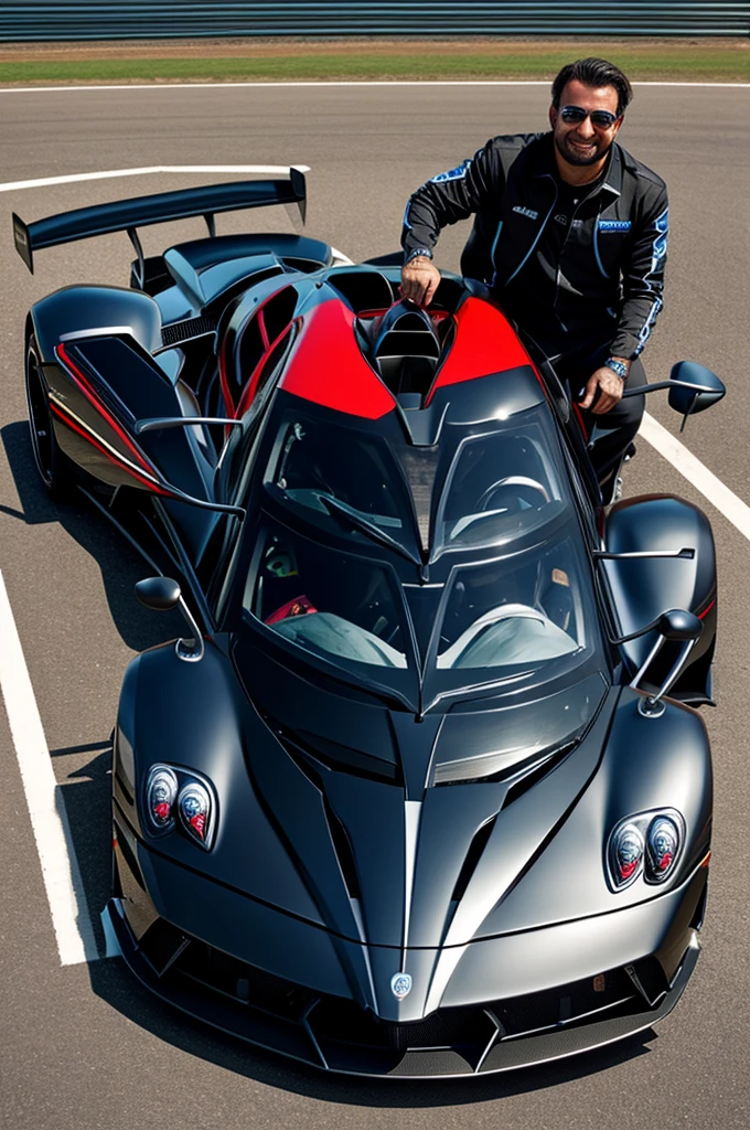 Take a photo of me with the Pagani logo that says Your purchase has been successfully completed!