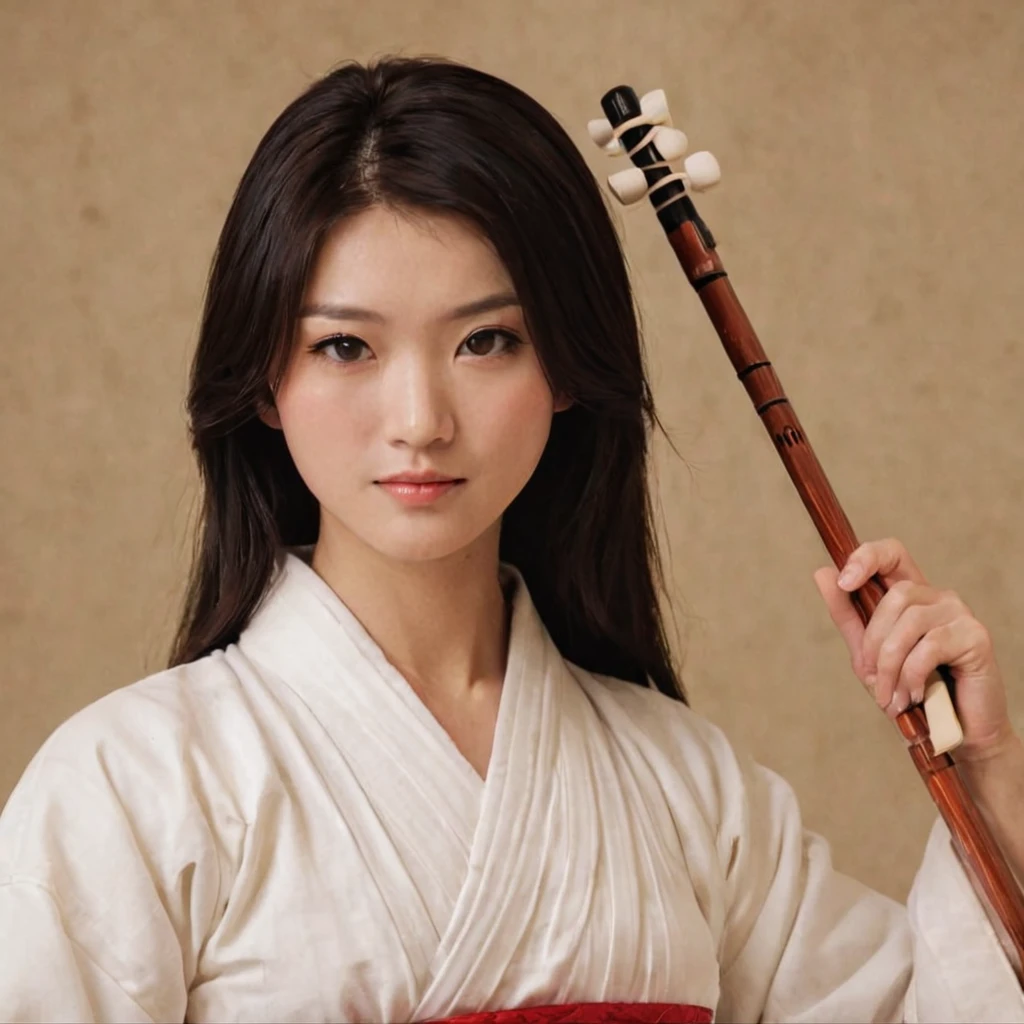shamisen woman, (アニメ), Yusuke Murata, HD, 8K, アニメ, strong cores.