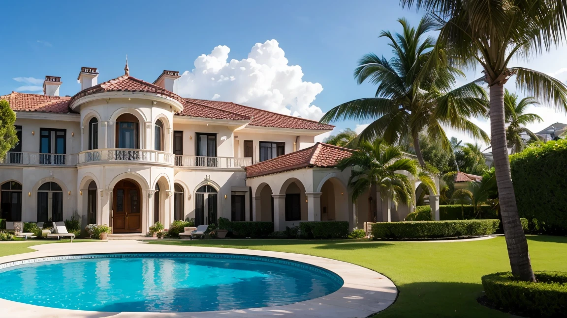 Mansion in paradise place 