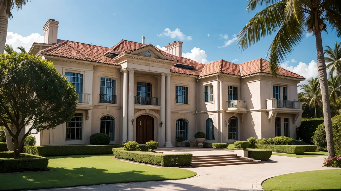 Mansion in paradise place