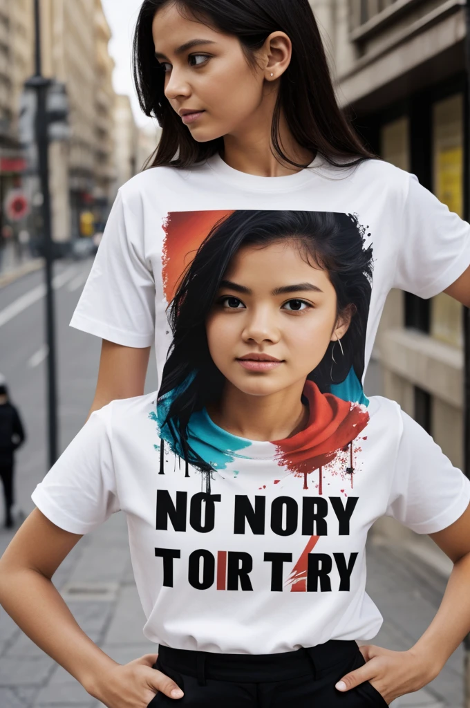 Create a shirt with a design "not today"