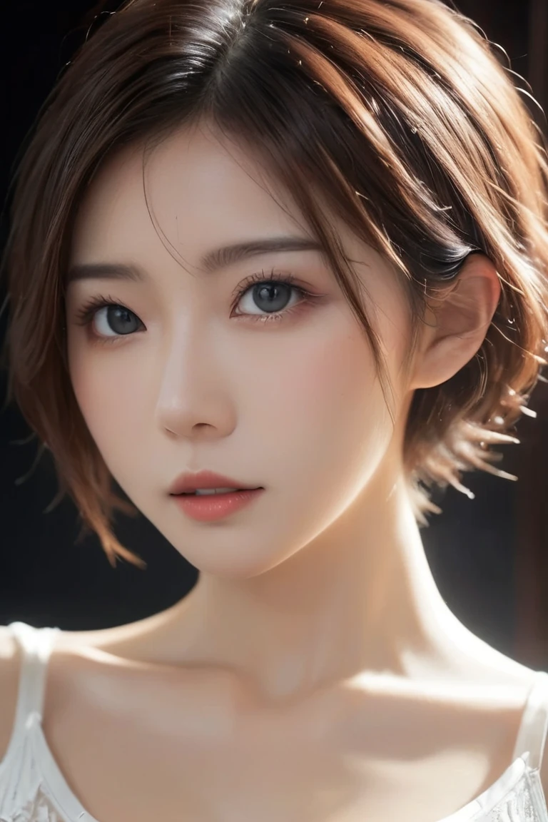 (masterpiece),(Highest quality:1.2),(Very detailed:1.2),(High resolution),(Photorealistic Stick),(RAW Photos),8K,Backlight,(Written boundary depth),(Sophisticated lighting:1.1), (Improving cinematic lighting quality:0.9),photo of a dressed woman,Soft Portrait Photography,Beautiful Japanese Women,whole bodyポートレート,(Eye light,Sharp pupils,Detailed eye drawing,)Very beautiful face,(Detailed skin texture:1.3),(Beautiful portrait:1.2),A lovely and delicate face,Beautiful young Japanese woman,Random hairstyle,((Large Breasts)),Look at this,front,((whole body)),break(High leg leotard),(Photography room:1.5)),((Cowboy Shot)),((hand))