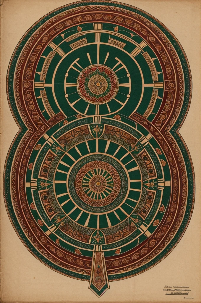 Mandala of the Mexican revolution