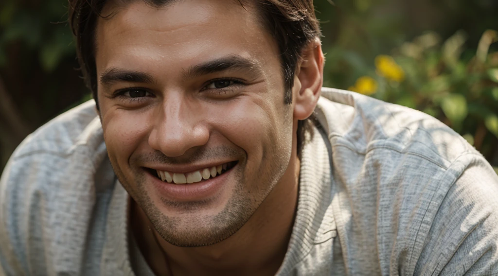 a happy man