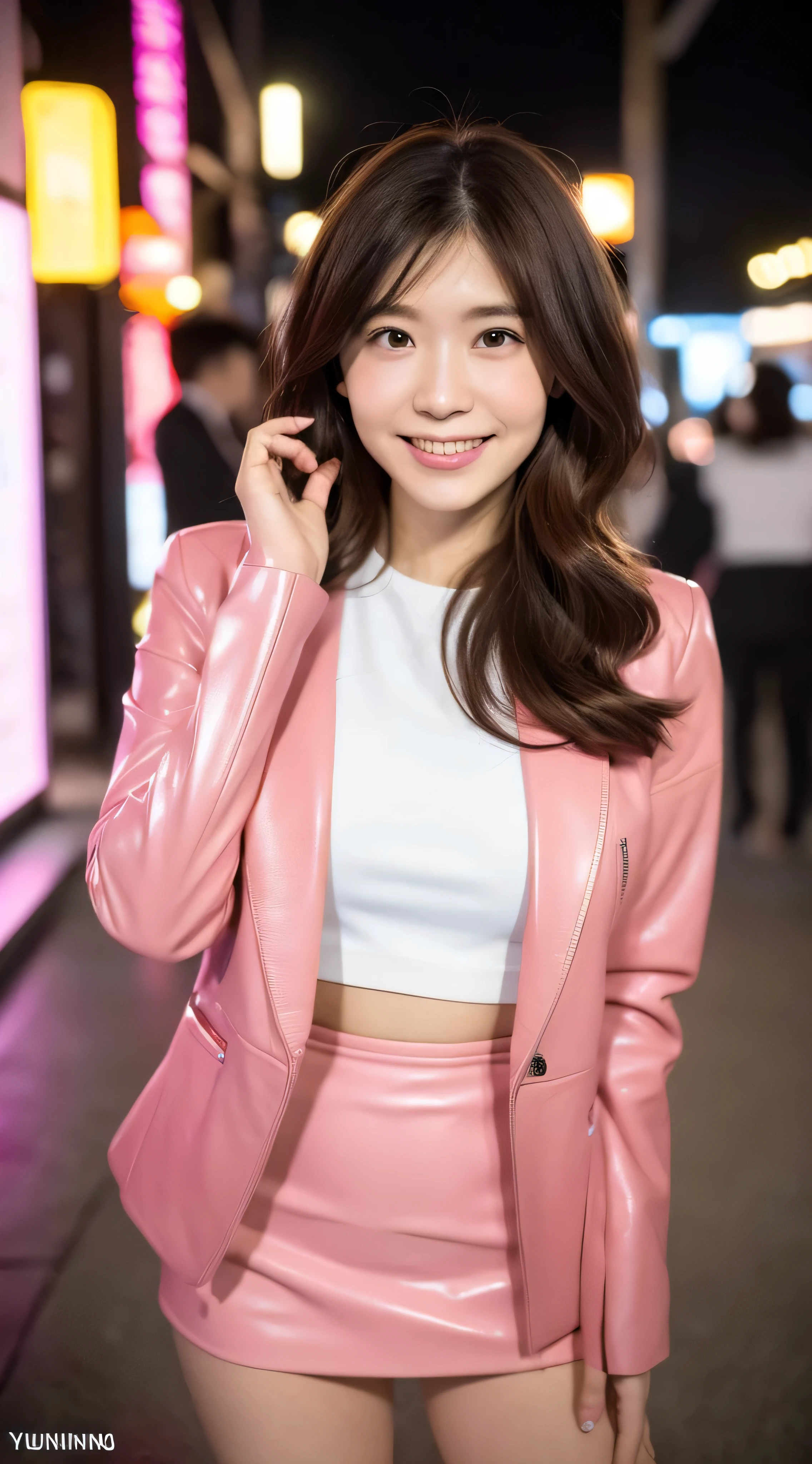 ((Best Quality, 8K, Masterpiece: 1.3)), Sharp: 1.2, Perfect Body Beauty: 1.4, Slim Abs: 1.2, ((Layered Hairstyle, Big Breasts: 1.2)), (Wet White Button Long Shirt: 1.1), (Rain, Street: 1.2), Wet: 1.5, Highly detailed face and skin texture, detailed eyes, double eyelids, side face looking at the camera