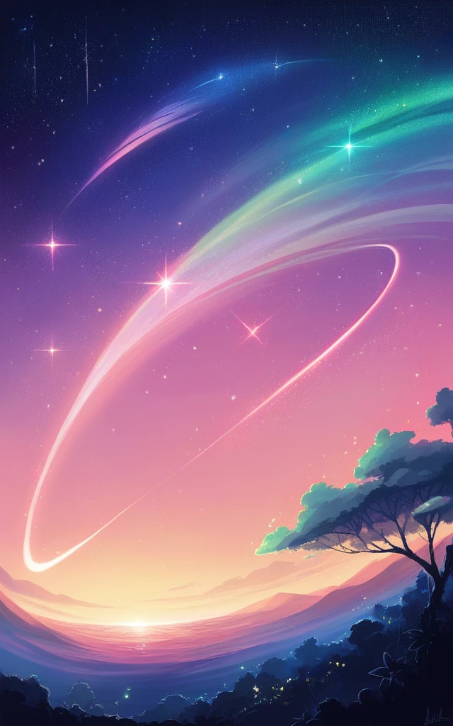 Arafeed image of a pink sky with stars and a pink moon, Great background, Green shades of night sky , Beautiful Wallpapers, Beautiful green night sky, Great background, Amazing Paper Wallpaper, Galaxy Sky, Beautiful sky, Green and pink sky shades, Space Sky, Space Sky, beautiful photo, Colorful Sky, During the Meteor Storm, Beautiful sky, Magical colors and atmosphere