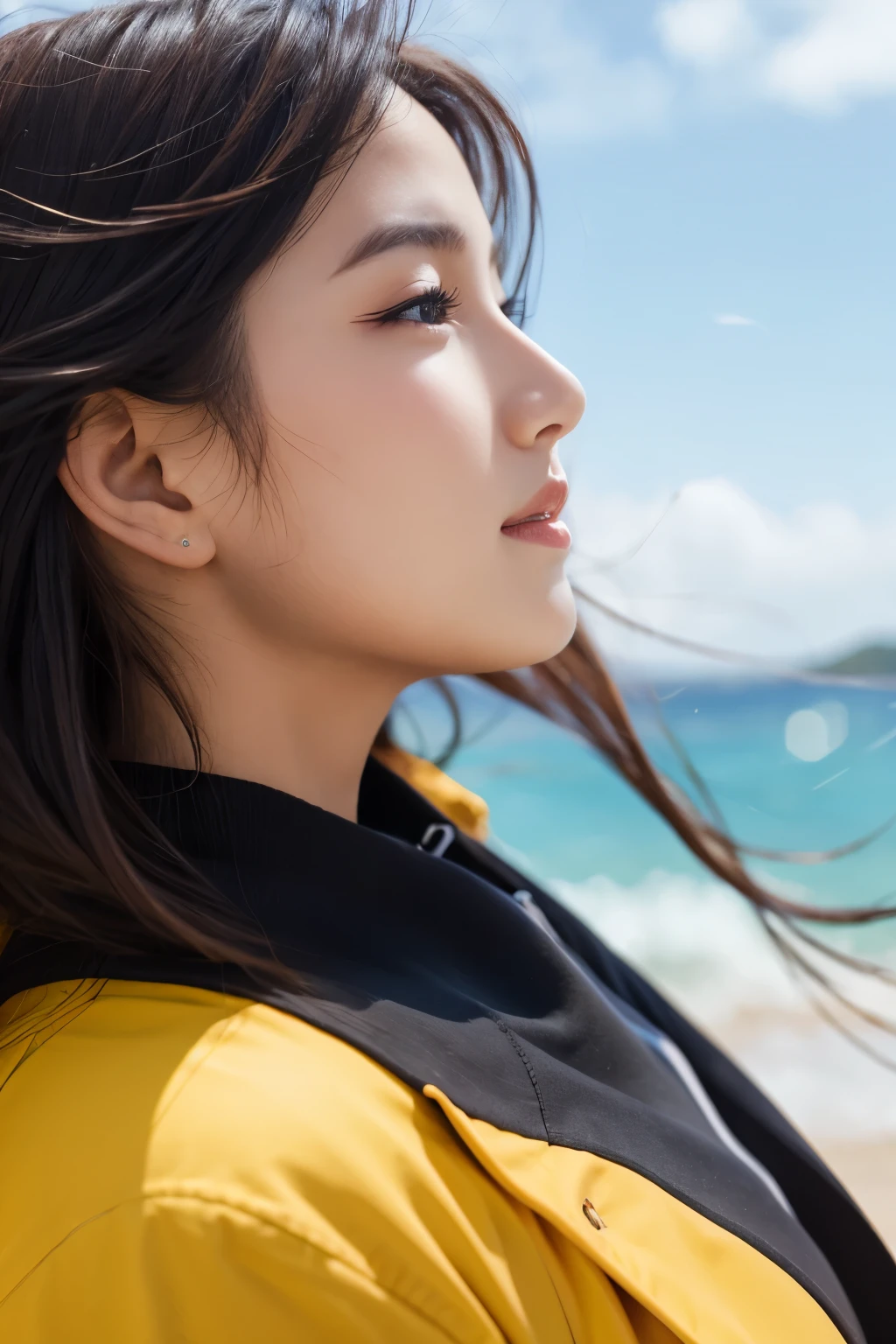 Feeling the wind blowing from the side