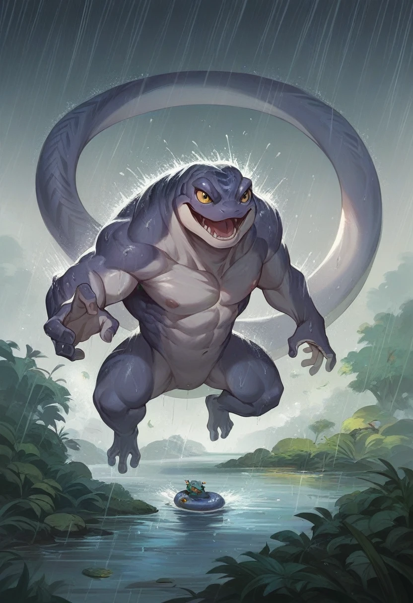Shark‚male‚big sphere belly‚big belly‚bulge crotch in loincloth‚fat belly‚big chest‚pregnant‚muscular‚bodybuilder‚big abdominal muscle‚loincloth‚big fat belly‚huge bulge belly‚A loincloth with a huge bulge in crotch‚huge belly muscular ‚huge bulge belly‚big fat belly ‚gigantic belly‚ waterfall ‚ summer