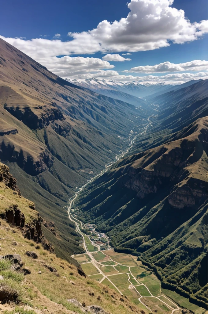 realistic Arequipa landscape