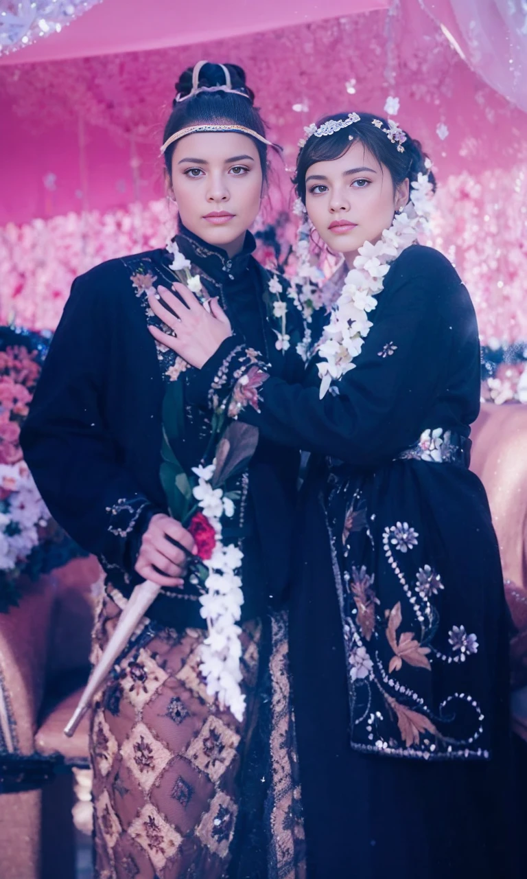 1man and 1 woman, Realistic detailed UHD 4k photography extreme quality, Cg unity 8k, super delicate, background blur, full depth of field, HDR high dynamics, real restoration, intricate and extreme details, perfectly presenting the style of midjourney art. realistic, elegant, goddess, surrealism, high detail, supremacy, cinematic lighting, ray tracing, shadow, uhd, retina, masterpiece, ccurate, anatomically correct, textured skin, super detail, high detail, high quality, high quality, award-winning, best quality, high resolution, 1080P, 16k, 8k, 4K, HD