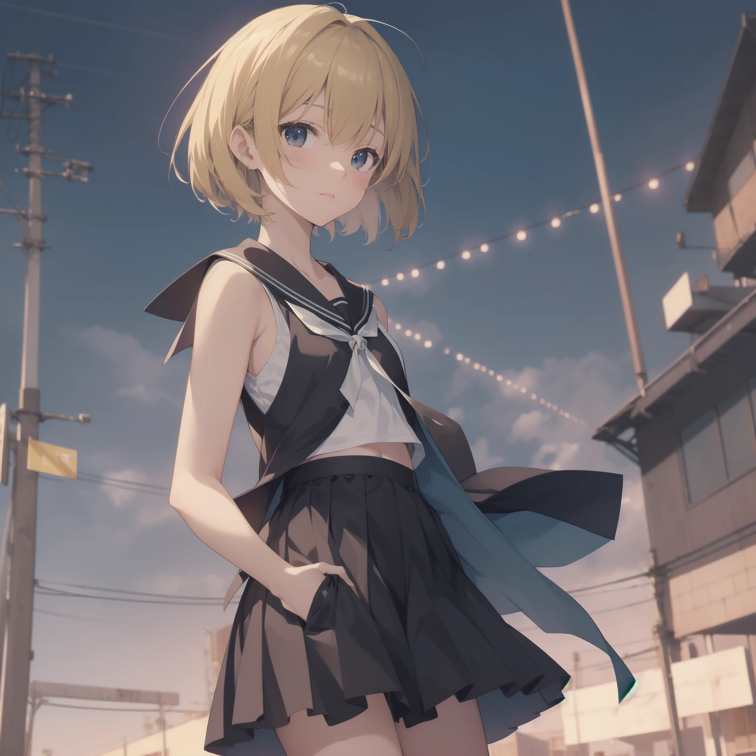 ultra-absurdres-Top quality by artist God, ultra-detailed, high resolution, anime moe artstyle, best anime 8k konachan wallpaper, pixiv contest winner, pool:2810, perfect anatomy,break, 1girl, (Please draw a girl walking sleepily to school alone. )break,(Solo,little female, 13-year-old:1.3),Full limbs, complete fingers,a junior high school student, (very short hair), short cut, flat chest, , small butt, small black eyes, beautiful detailed eyes, well-proportioned iris and pupils, expressive eyes, highres detailed hair, soft expression, salor school_uniform, sailor collar, serahuku, bow, pleated skirt,(Detailed Lighting), (Detailed background), in the School commute route. break,super detailed skin, Best cinematic lighting powered by famous artist, 8k,beauty illustration,photoshop_(medium),very aesthetic,break,((artist:toosaka_asagi )), artist:clamp ,artist:carnelian ,artist:kantoku ,
