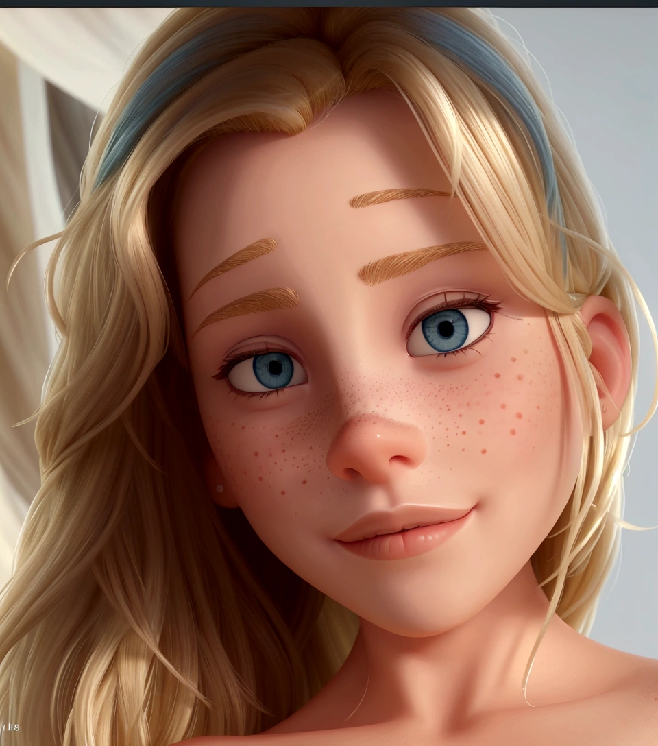 blond woman with freckles and blue eyes posing for a picture, very light freckles, inspired by Károly Lotz, profile image, daniela uhlig, blonde swedish woman, karolina cummings, 30 years old woman, 3 0 years old woman, light freckles, close up of a blonde woman, 3 8 - year - old