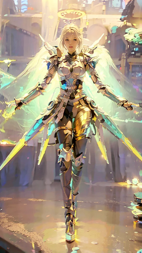(1girl:1.3), solo, __body-parts__, official art, unified 8k wallpaper, super detailed, beautiful and aesthetic, beautiful, masterpiece, best quality, raw, masterpiece, super fine photo, best quality, super high resolution, photorealistic realism, sunlight, full-body portrait, amazing beauty, dynamic pose, delicate face, vibrant eyes, (from the front), she wears a futuristic Captain America jersey, blue color scheme, (holding a shield), A capital A on chest, very detailed abandoned warehouse background, detailed face, detailed complex busy background, messy, gorgeous, milky white, highly detailed skin, realistic skin details, visible pores, sharp focus, volumetric fog, 8k uhd, DSLR camera, high quality, film grain, fair skin, photo realism, lomography, huge metropolis in future dystopia, seen from below, translucent