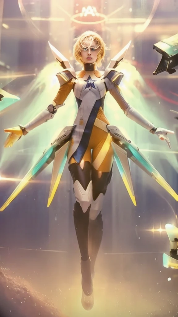 (1girl:1.3), solo, __body-parts__, official art, unified 8k wallpaper, super detailed, beautiful and aesthetic, beautiful, masterpiece, best quality, raw, masterpiece, super fine photo, best quality, super high resolution, photorealistic realism, sunlight, full-body portrait, amazing beauty, dynamic pose, delicate face, vibrant eyes, (from the front), she wears a futuristic Captain America jersey, blue color scheme, (holding a shield), A capital A on chest, very detailed abandoned warehouse background, detailed face, detailed complex busy background, messy, gorgeous, milky white, highly detailed skin, realistic skin details, visible pores, sharp focus, volumetric fog, 8k uhd, DSLR camera, high quality, film grain, fair skin, photo realism, lomography, huge metropolis in future dystopia, seen from below, translucent