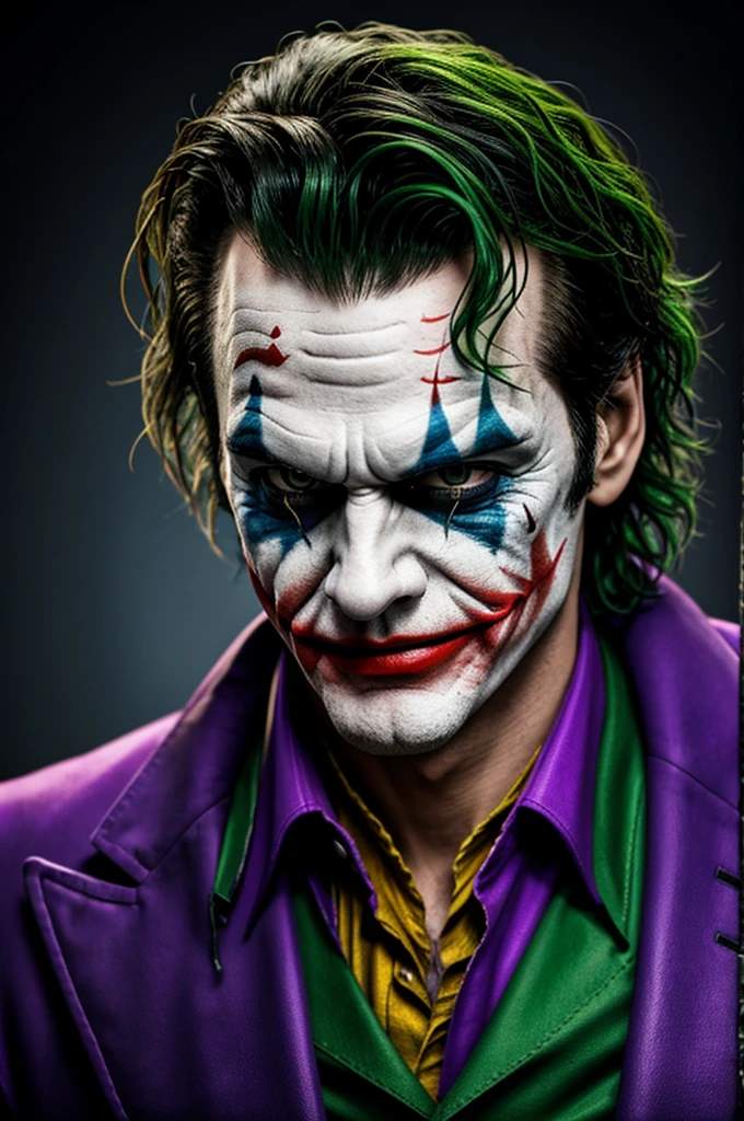 Joker but with a scar 
