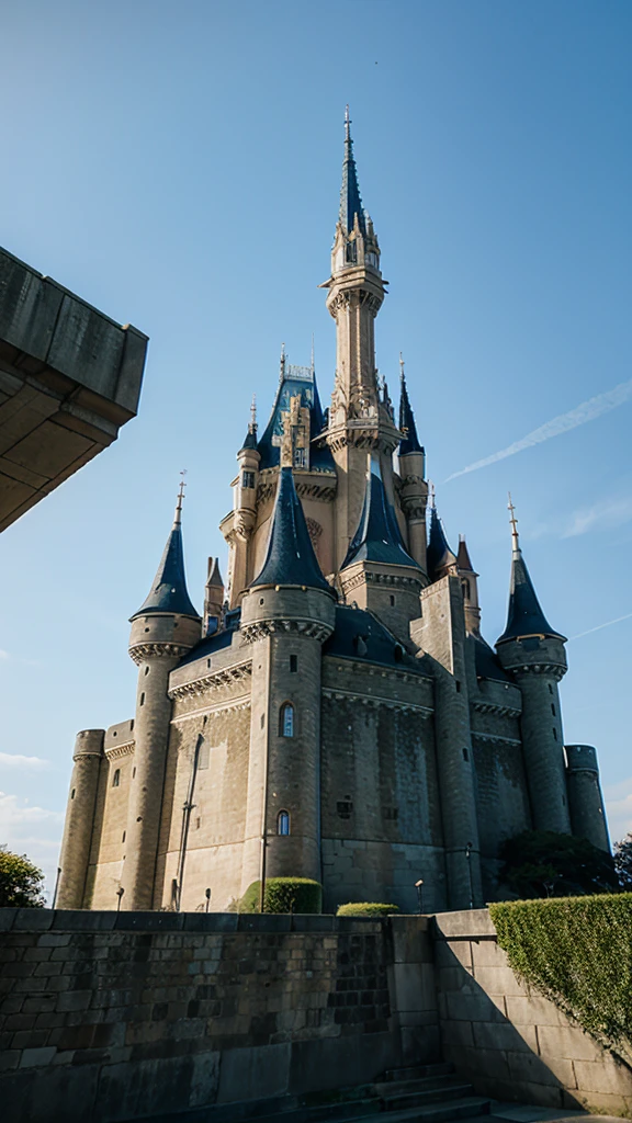 futuristic castle