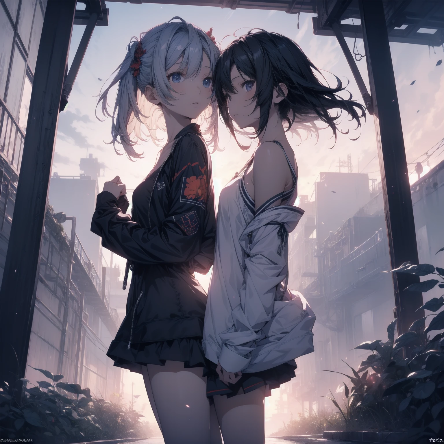 ultra-absurdres-Top quality by artist God, ultra-detailed, high resolution, anime moe artstyle, best anime 8k konachan wallpaper, pixiv contest winner, pool:2810, perfect anatomy,break, 1girl, tank top, (Detailed Lighting), (Detailed background),outdoors. break,super detailed skin, Best cinematic lighting powered by famous artist, 8k,beauty illustration,photoshop_(medium),very aesthetic,break,((artist:toosaka_asagi )), artist:clamp ,artist:carnelian ,artist:kantoku ,