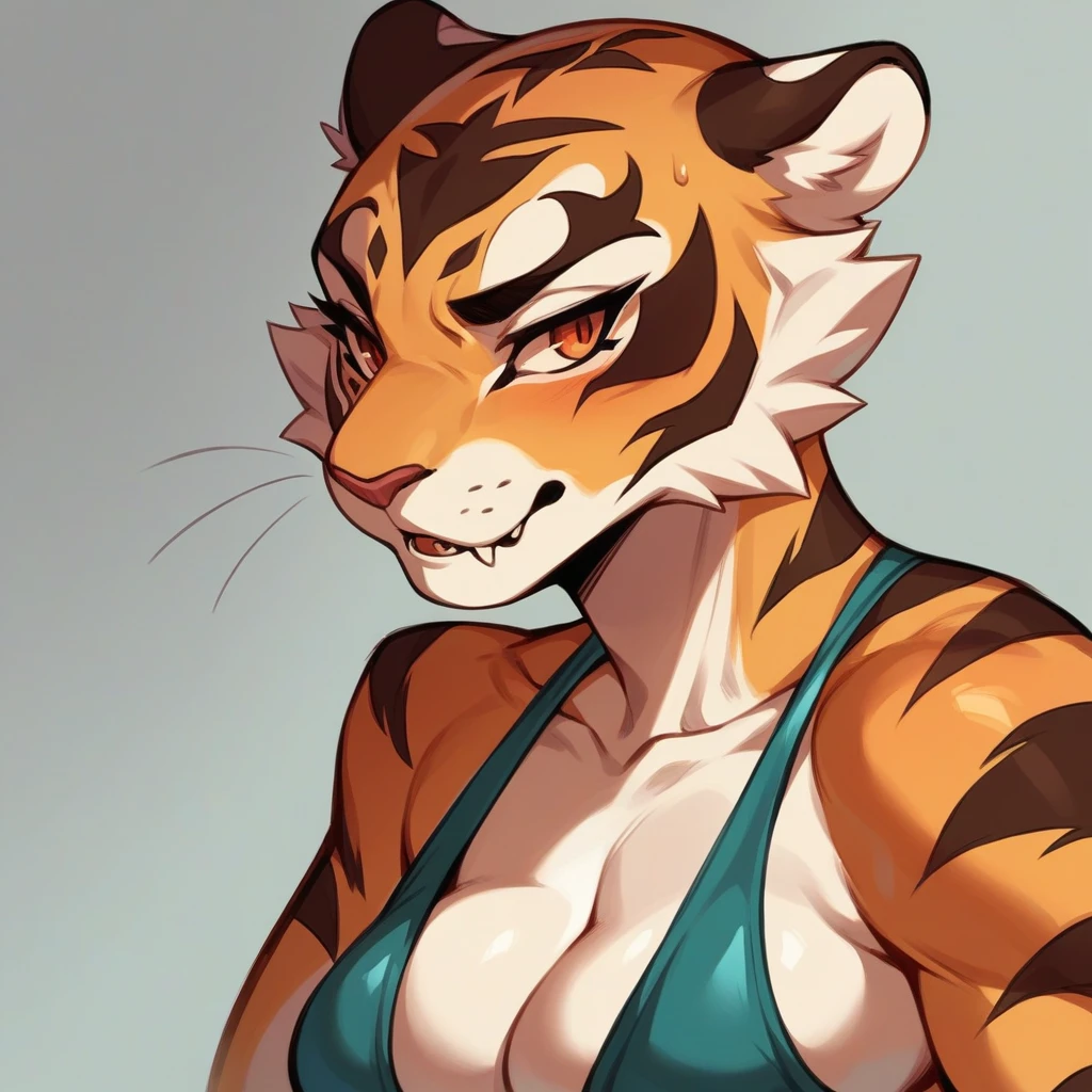Master tigress woman
