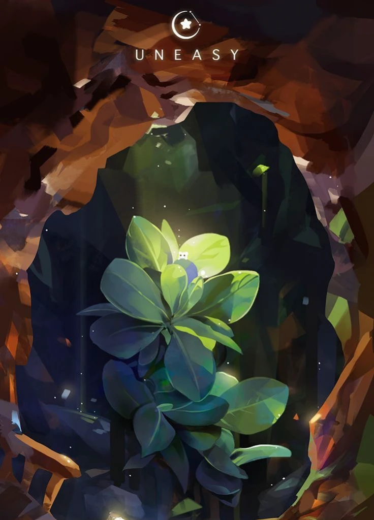 big old tree, fireflies, path