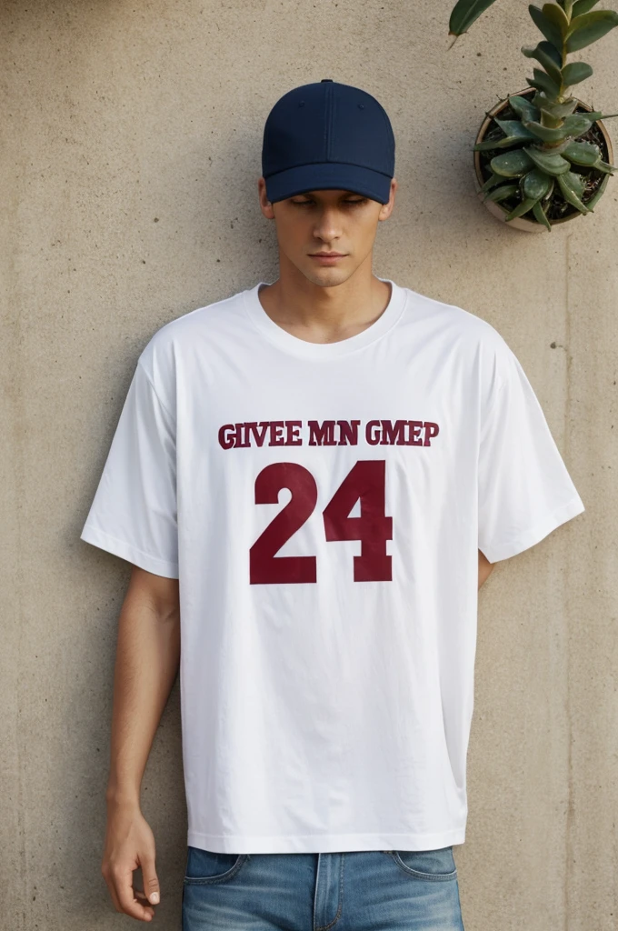 Give me a promo shirt with 20024 on the side and a crocodile