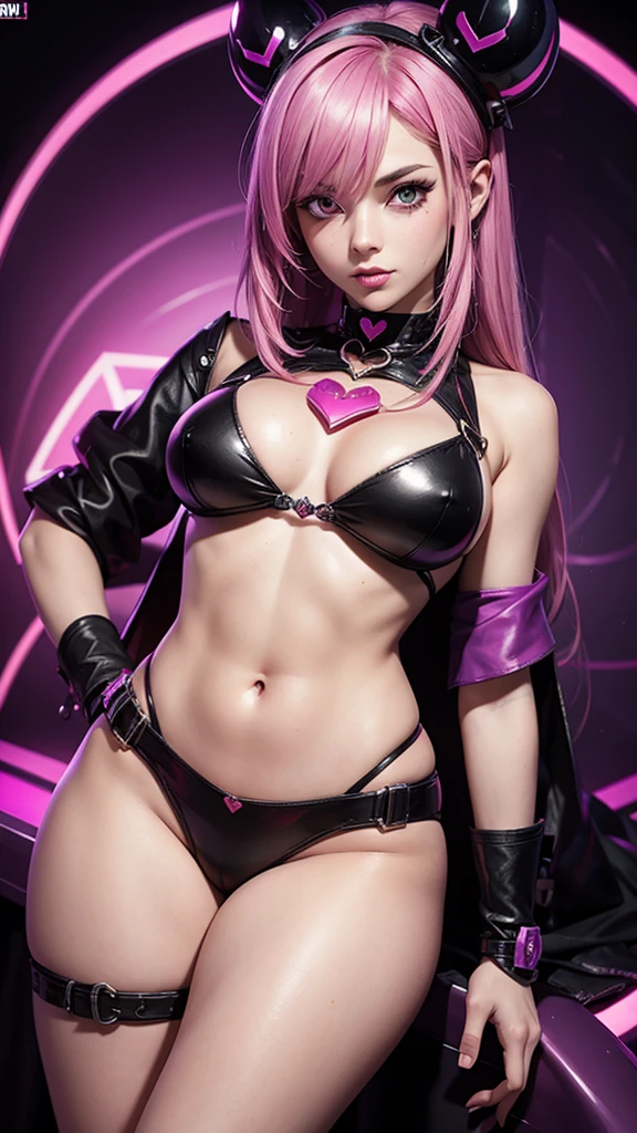 Generate a sexy Valentine image from the game Skullgirs 32K UHD