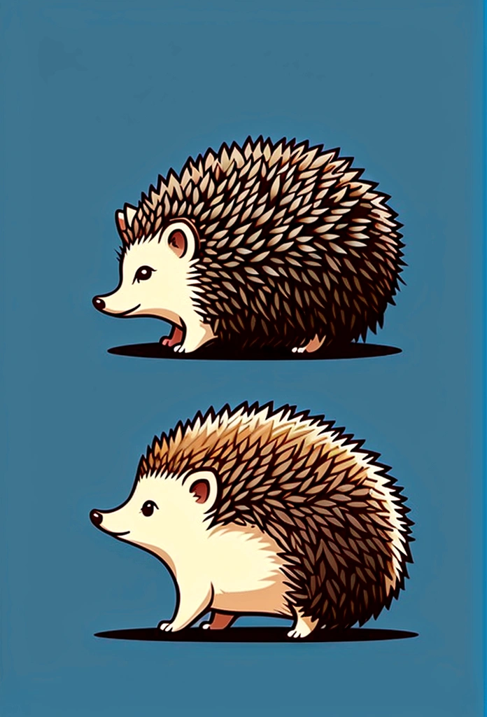 A rolled-up hedgehog，Side view，Game UI asset design，Game 2D Icon，Logo，Skill Icon，Dark background，Basic Background